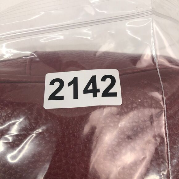 Vintage Dooney & Bourke Genuine Pebbled Leather Red Adj tote Crossbody Bag - Picture 15 of 15